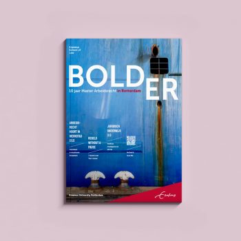 Cover Bolder Magazine Rotterdam School of Law