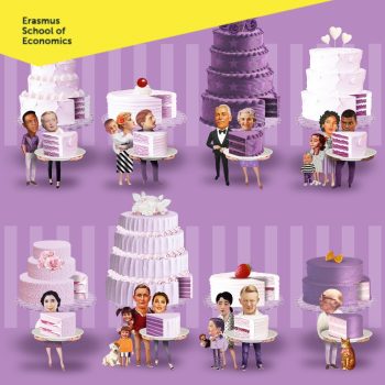 Illustratie magazine Erasmus Schol of Economics