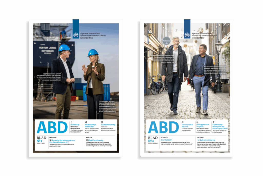 Twee covers ABD blad