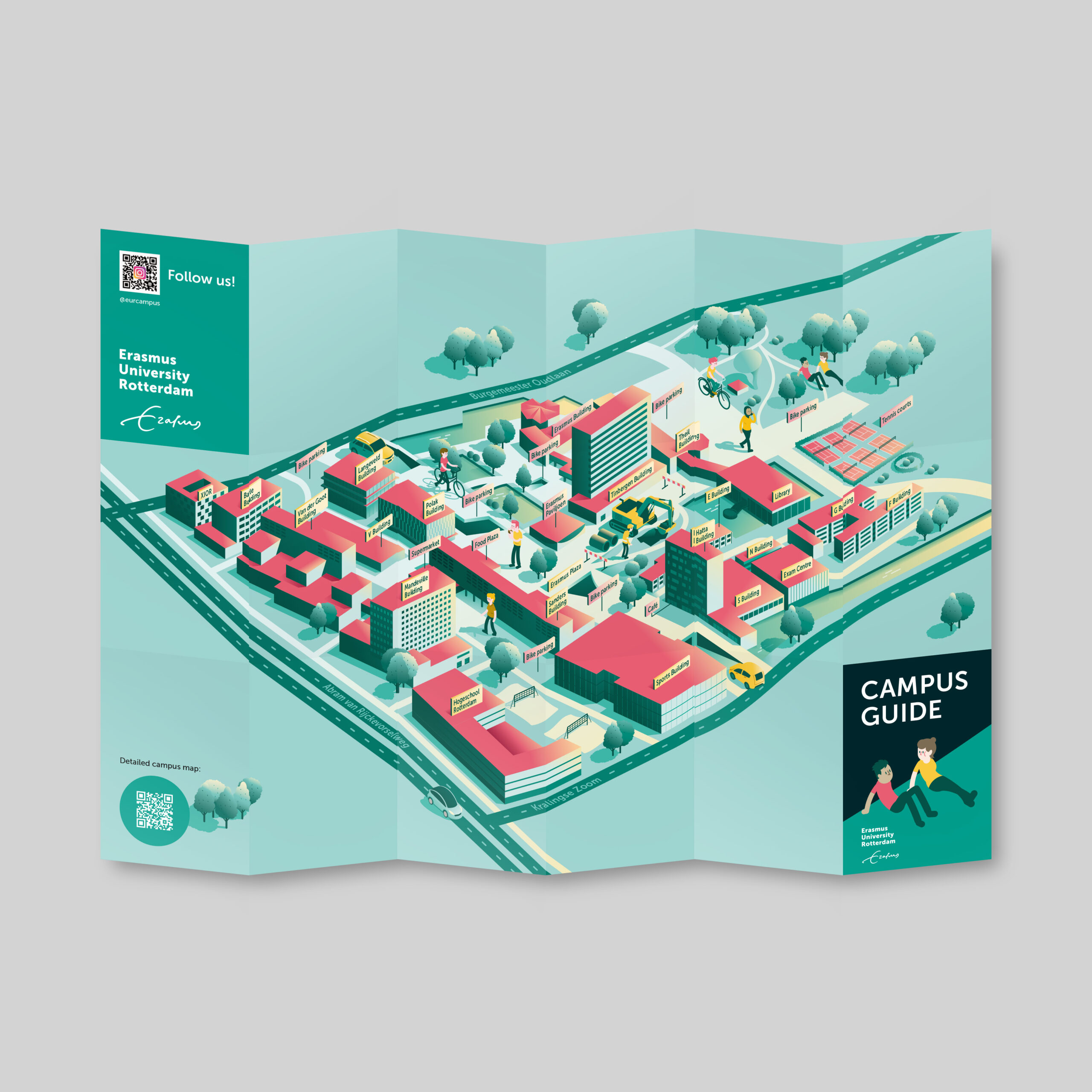 mockup kaart vierkant